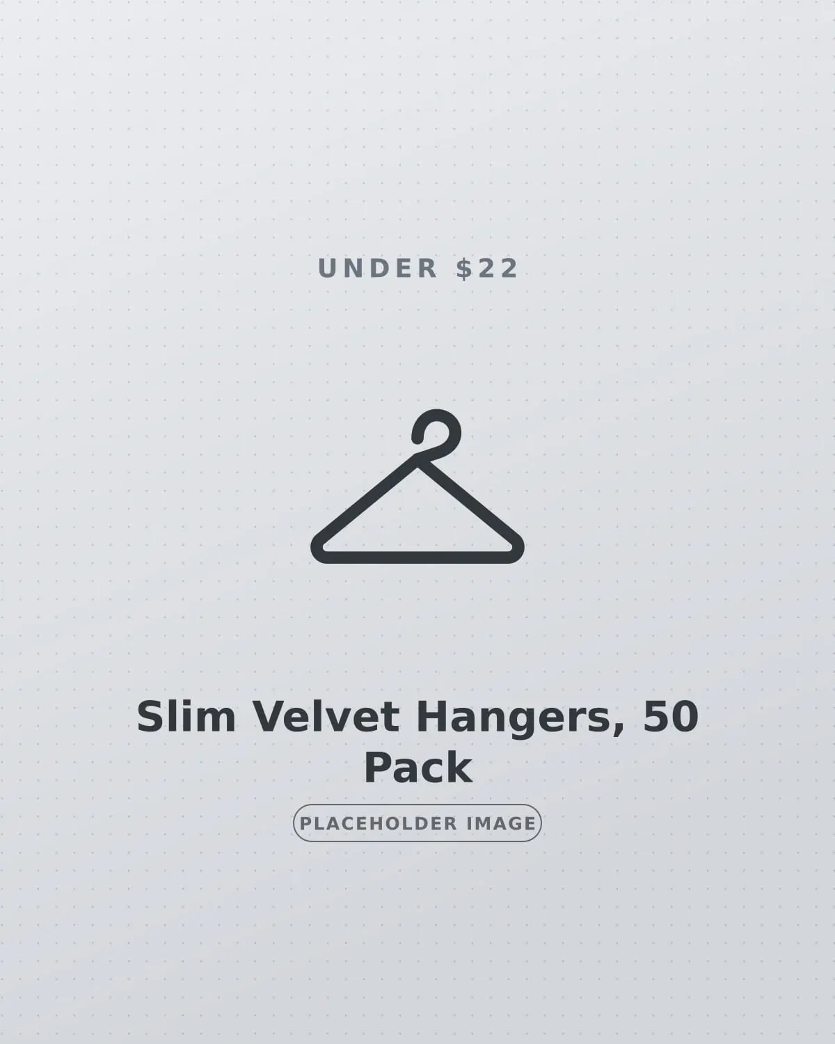 Slim velvet hangers doubling usable rail space in a small rental closet