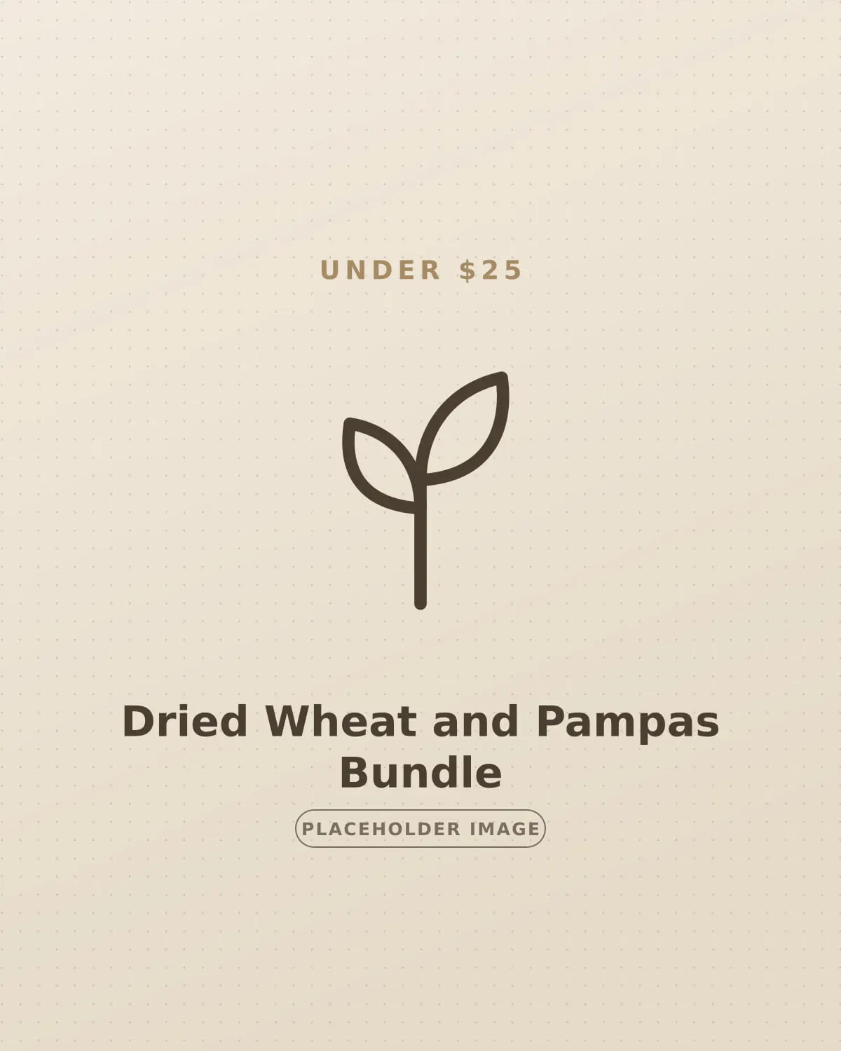 Dried wheat and pampas grass bundle in a vase adding height to a small apartment shelf