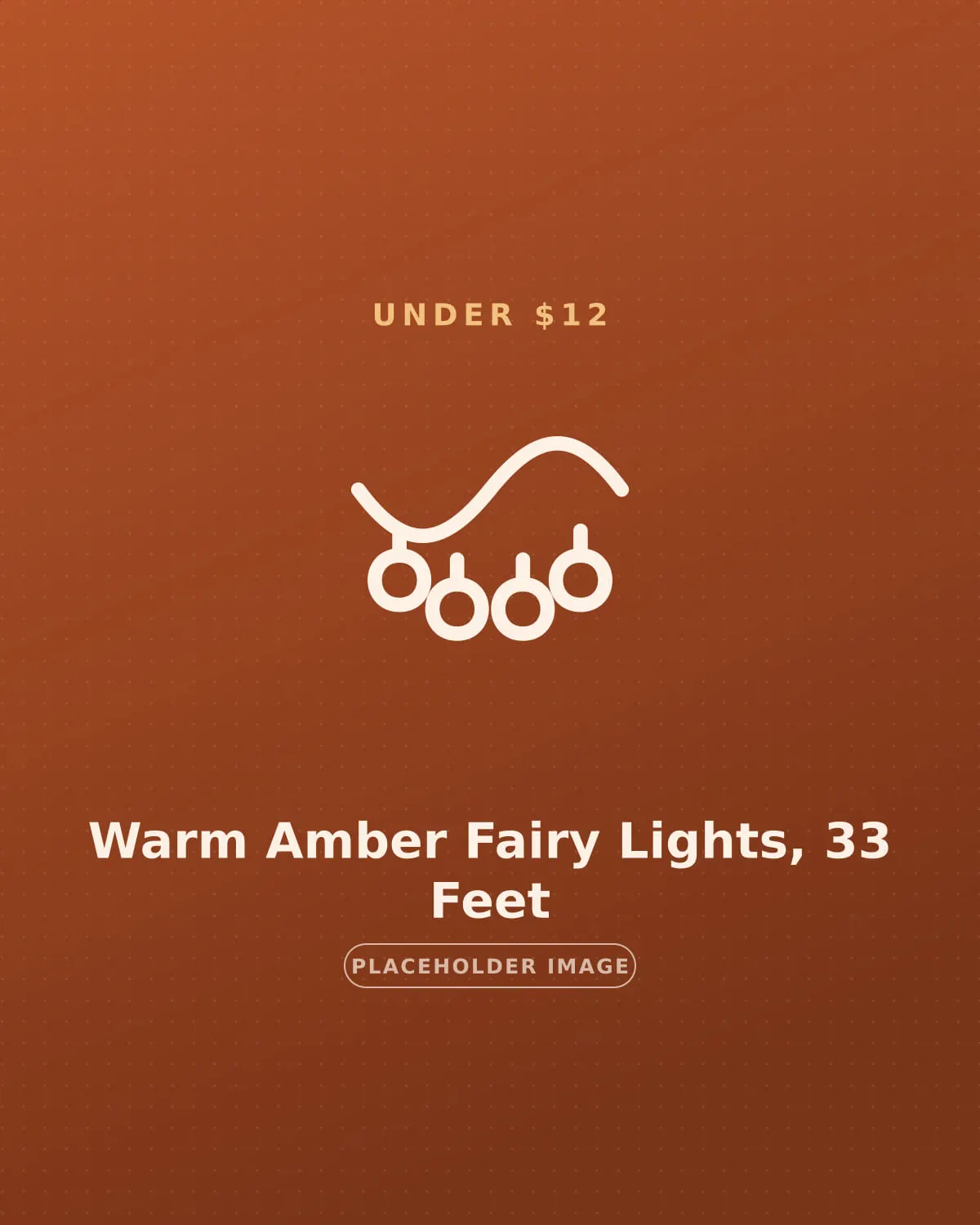 Warm amber fairy lights wrapped around a window frame in a small rental apartment